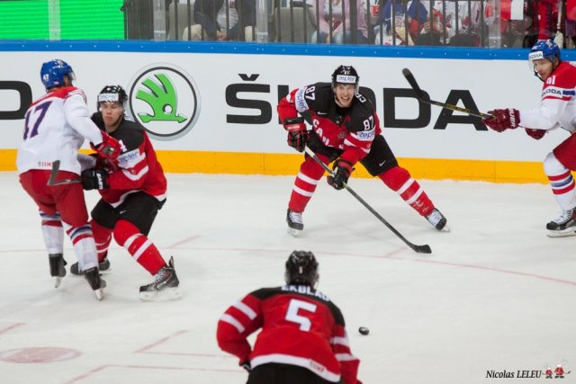 Photo hockey match Canada - Czech Republic le 16/05/2015