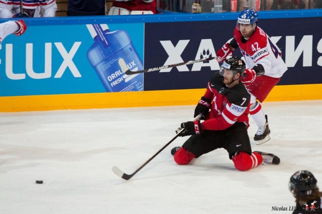Photo hockey match Canada - Czech Republic le 16/05/2015