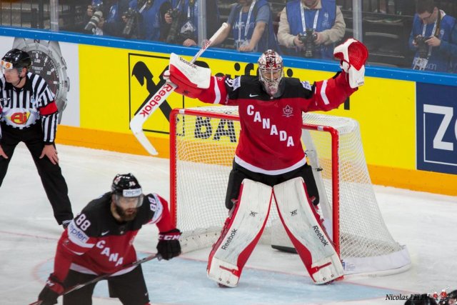 Photo hockey match Canada - Czech Republic le 16/05/2015