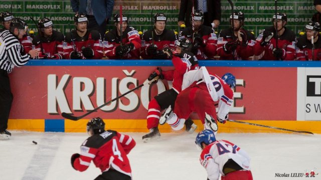 Photo hockey match Canada - Czech Republic le 16/05/2015