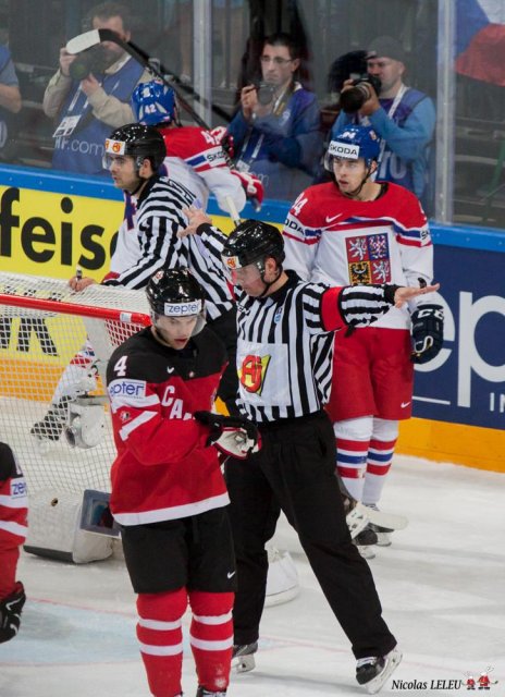 Photo hockey match Canada - Czech Republic le 16/05/2015