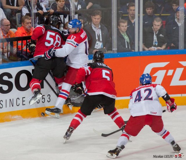 Photo hockey match Canada - Czech Republic le 16/05/2015