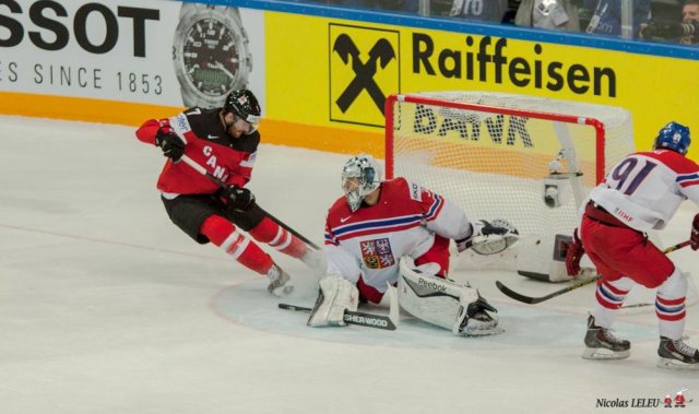 Photo hockey match Canada - Czech Republic le 16/05/2015