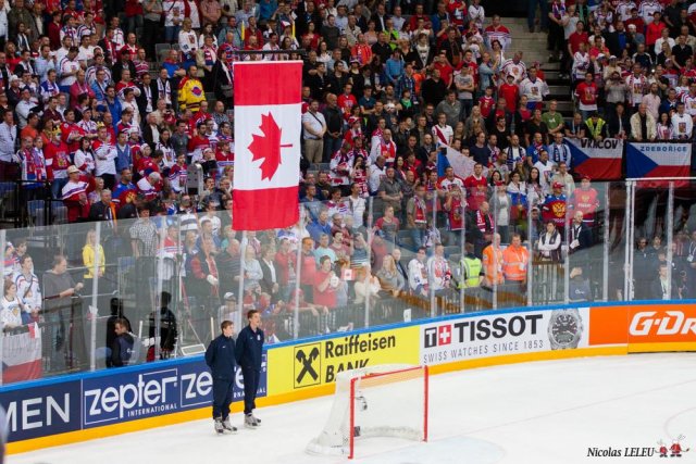 Photo hockey match Canada - Czech Republic le 16/05/2015