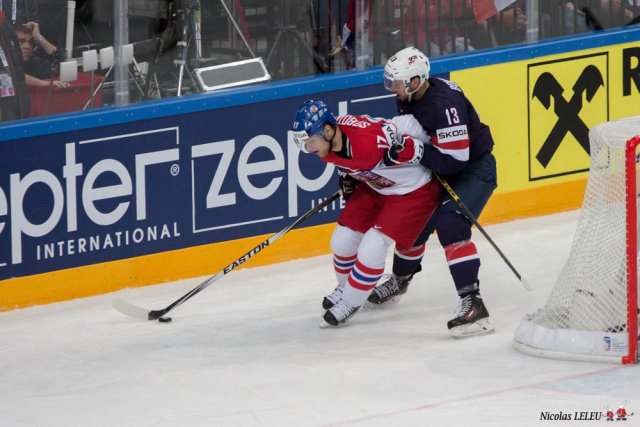 Photo hockey match United States of America - Czech Republic le 17/05/2015