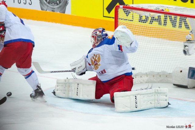 Photo hockey match Canada - Russia le 17/05/2015