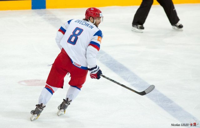 Photo hockey match Canada - Russia le 17/05/2015