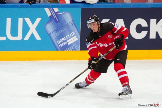 Photo hockey match Canada - Russia le 17/05/2015