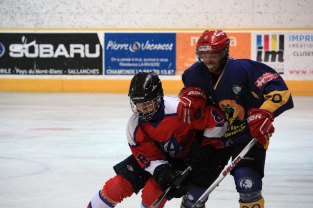 Photo hockey reportage Premier amical pour Chamonix