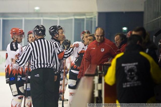 Photo hockey match Strasbourg  - Neuilly/Marne le 10/01/2009