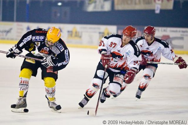 Photo hockey match Strasbourg  - Neuilly/Marne le 10/01/2009