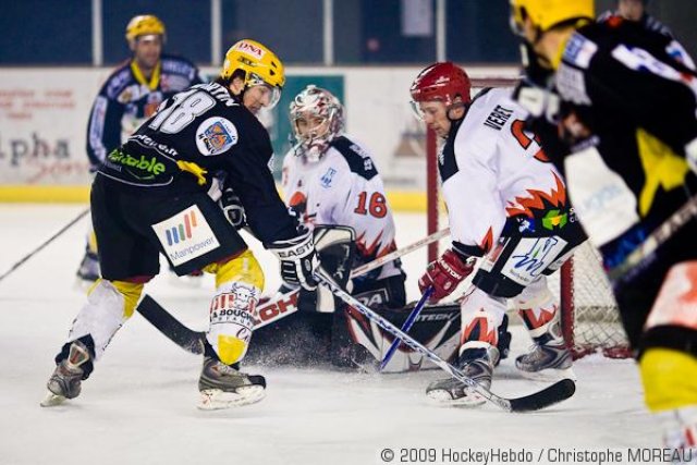 Photo hockey match Strasbourg  - Neuilly/Marne le 10/01/2009