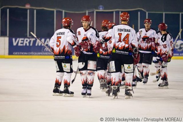 Photo hockey match Strasbourg  - Neuilly/Marne le 10/01/2009