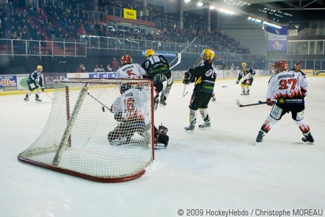 Photo hockey match Strasbourg  - Neuilly/Marne le 10/01/2009