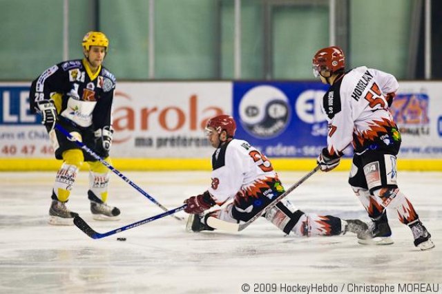 Photo hockey match Strasbourg  - Neuilly/Marne le 10/01/2009
