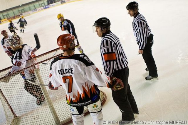 Photo hockey match Strasbourg  - Neuilly/Marne le 10/01/2009