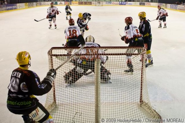 Photo hockey match Strasbourg  - Neuilly/Marne le 10/01/2009