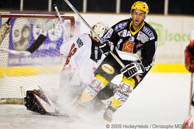 Photo hockey match Strasbourg  - Neuilly/Marne le 10/01/2009