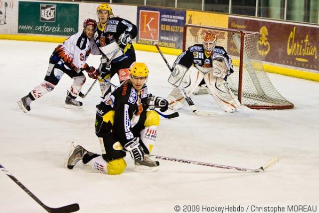 Photo hockey match Strasbourg  - Neuilly/Marne le 10/01/2009