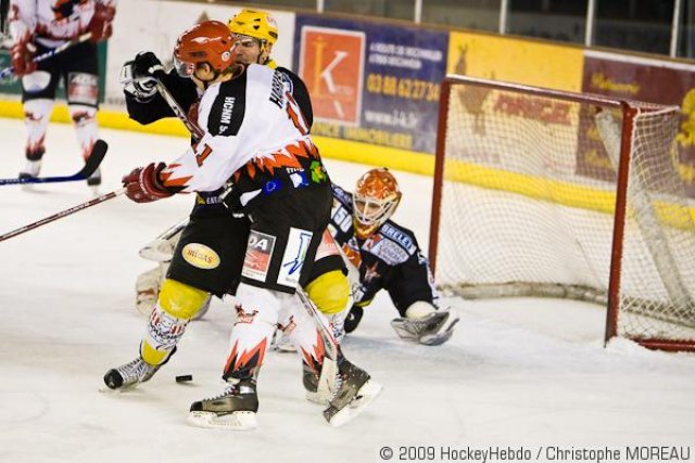 Photo hockey match Strasbourg  - Neuilly/Marne le 10/01/2009