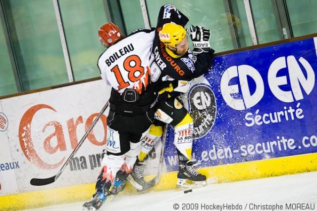 Photo hockey match Strasbourg  - Neuilly/Marne le 10/01/2009