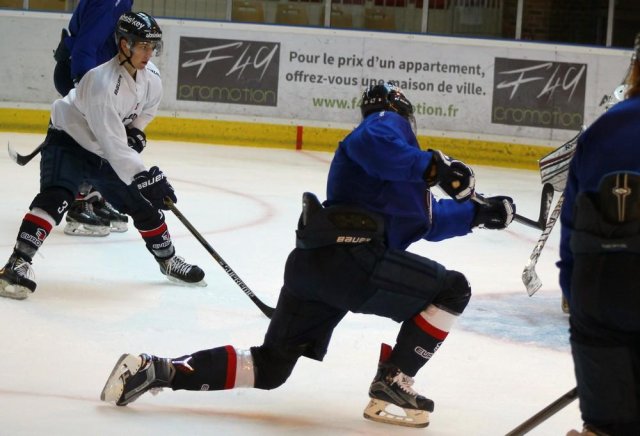 Photo hockey reportage Les Ducs d'Angers retrouvent la glace