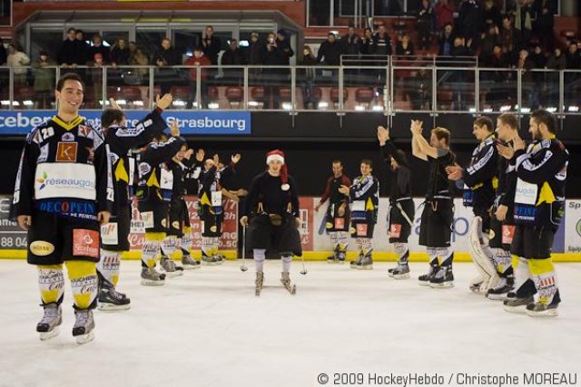 Photo hockey match Strasbourg  - Neuilly/Marne le 10/01/2009
