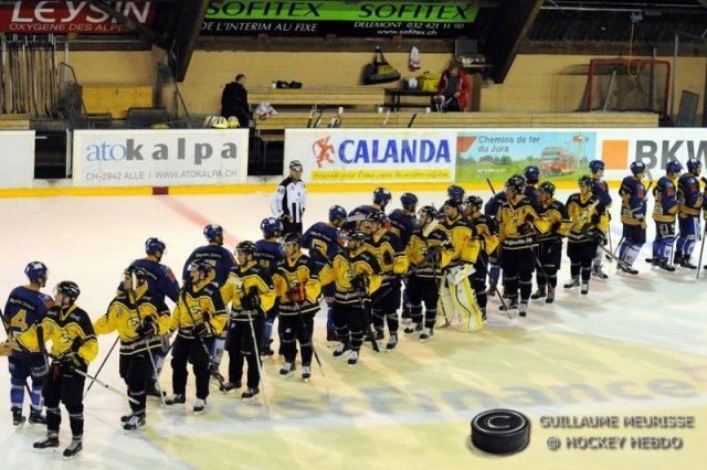 Photo hockey reportage Amical : L’Ajoie est dans la reprise !