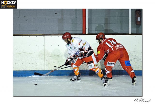 Photo hockey match Valence - Amnéville le 10/01/2009