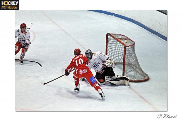 Photo hockey match Valence - Amnéville le 10/01/2009