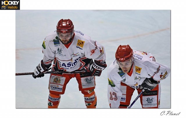 Photo hockey match Valence - Amnéville le 10/01/2009