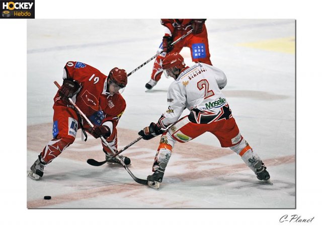 Photo hockey match Valence - Amnéville le 10/01/2009