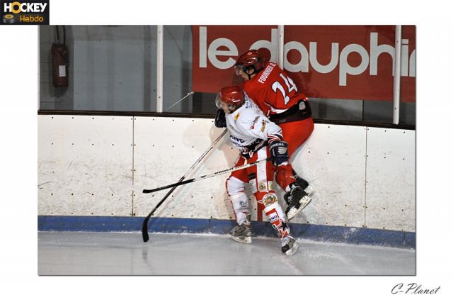 Photo hockey match Valence - Amnéville le 10/01/2009