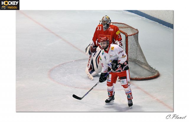 Photo hockey match Valence - Amnéville le 10/01/2009