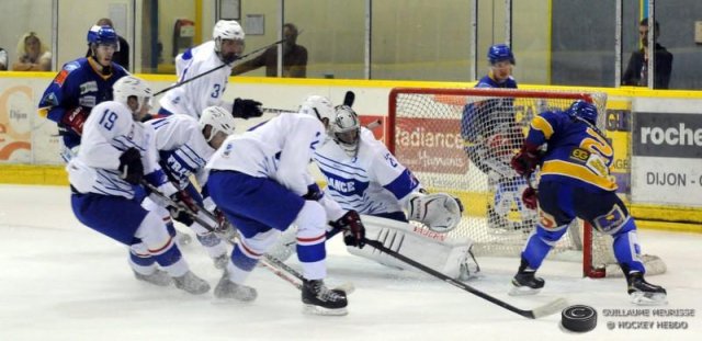 Photo hockey match France U20 - Dijon  le 28/08/2015