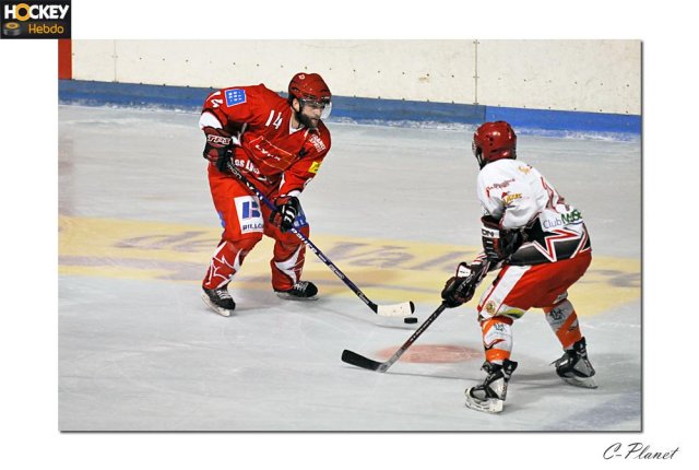 Photo hockey match Valence - Amnéville le 10/01/2009