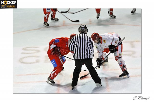 Photo hockey match Valence - Amnéville le 10/01/2009