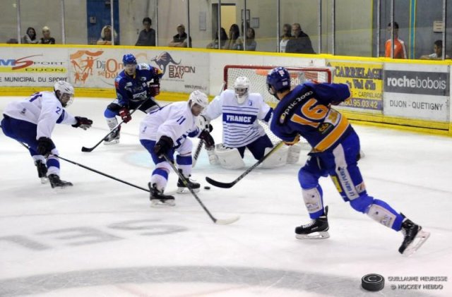 Photo hockey match Dijon  - France U20 le 29/08/2015