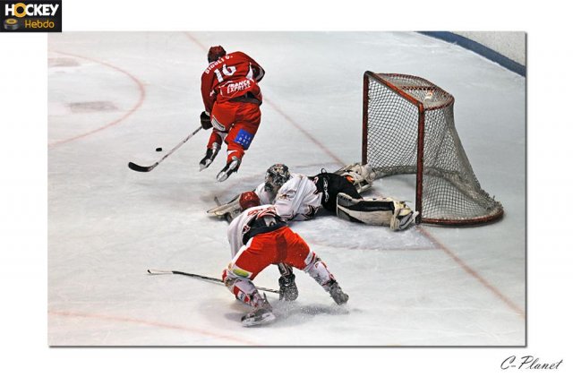 Photo hockey match Valence - Amnéville le 10/01/2009