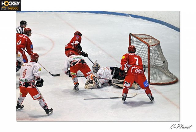 Photo hockey match Valence - Amnéville le 10/01/2009