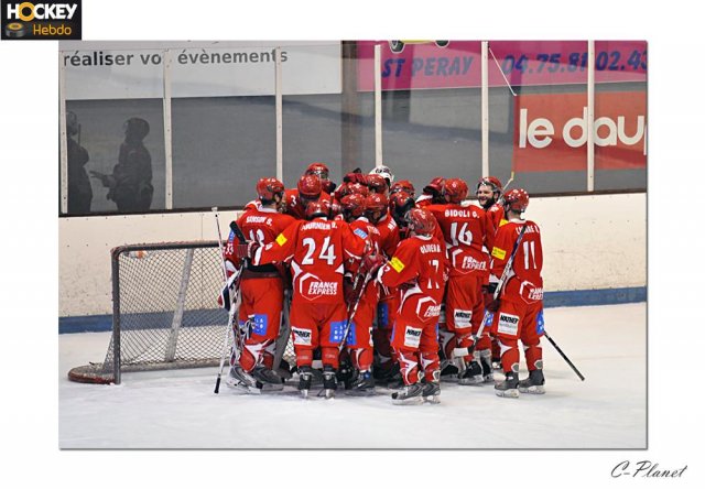 Photo hockey match Valence - Amnéville le 10/01/2009