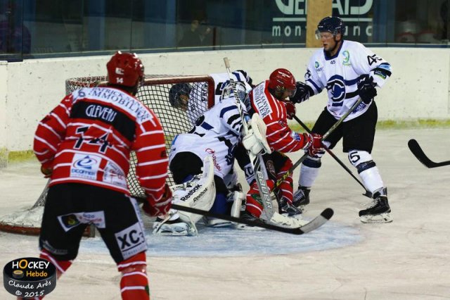 Photo hockey match Mont-Blanc - Nantes le 05/09/2015