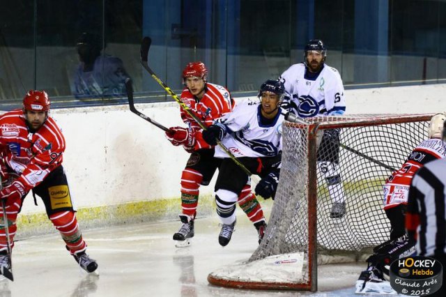 Photo hockey match Mont-Blanc - Nantes le 05/09/2015