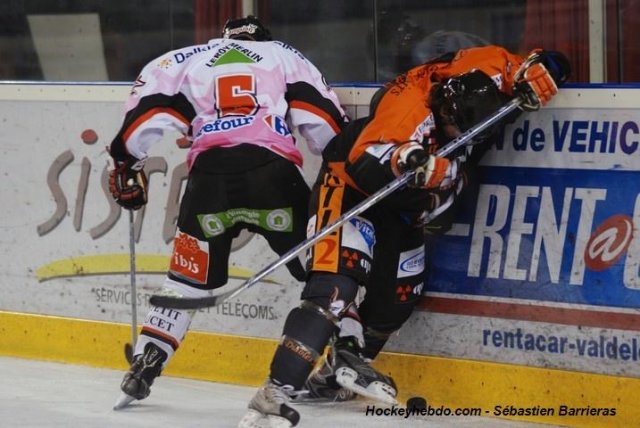 Photo hockey match Tours  - Amiens  le 13/01/2009