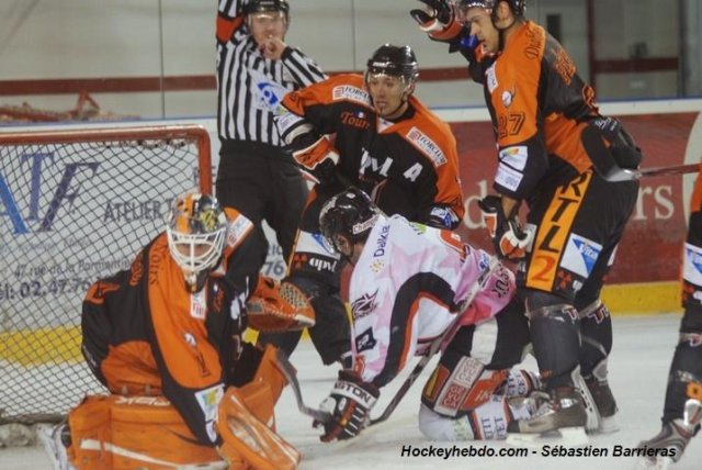 Photo hockey match Tours  - Amiens  le 13/01/2009