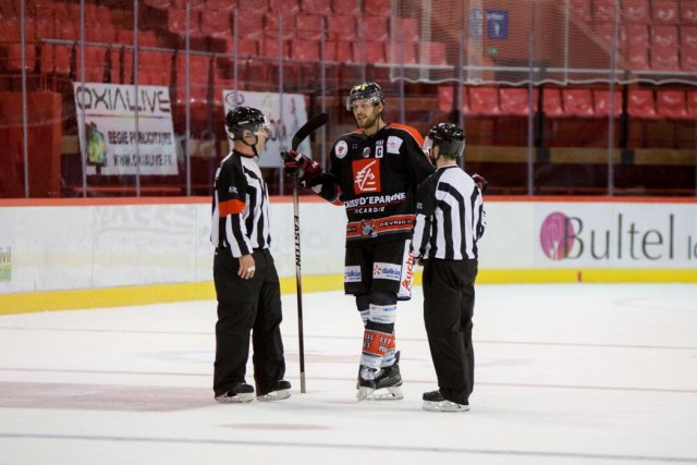 Photo hockey match Amiens  - Strasbourg  le 08/09/2015