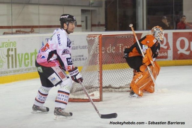 Photo hockey match Tours  - Amiens  le 13/01/2009