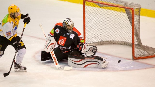 Photo hockey match Amiens  - Strasbourg  le 08/09/2015
