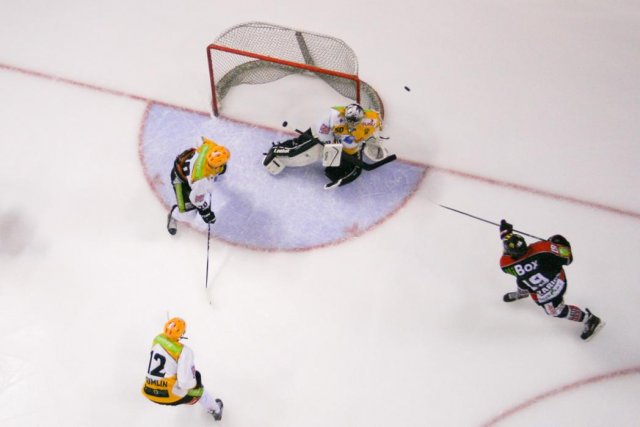Photo hockey match Amiens  - Strasbourg  le 08/09/2015