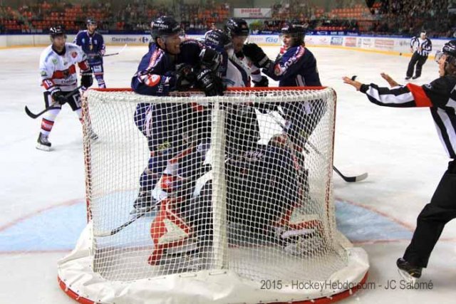 Photo hockey match Grenoble  - Briançon  le 08/09/2015